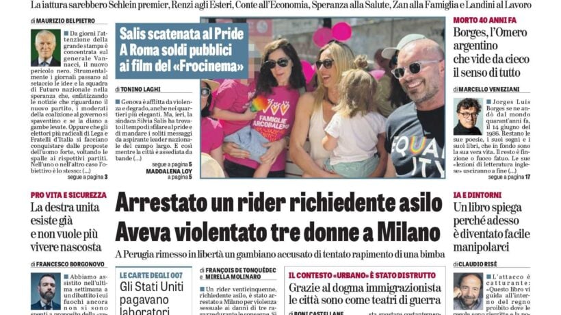 Oggi in edicola