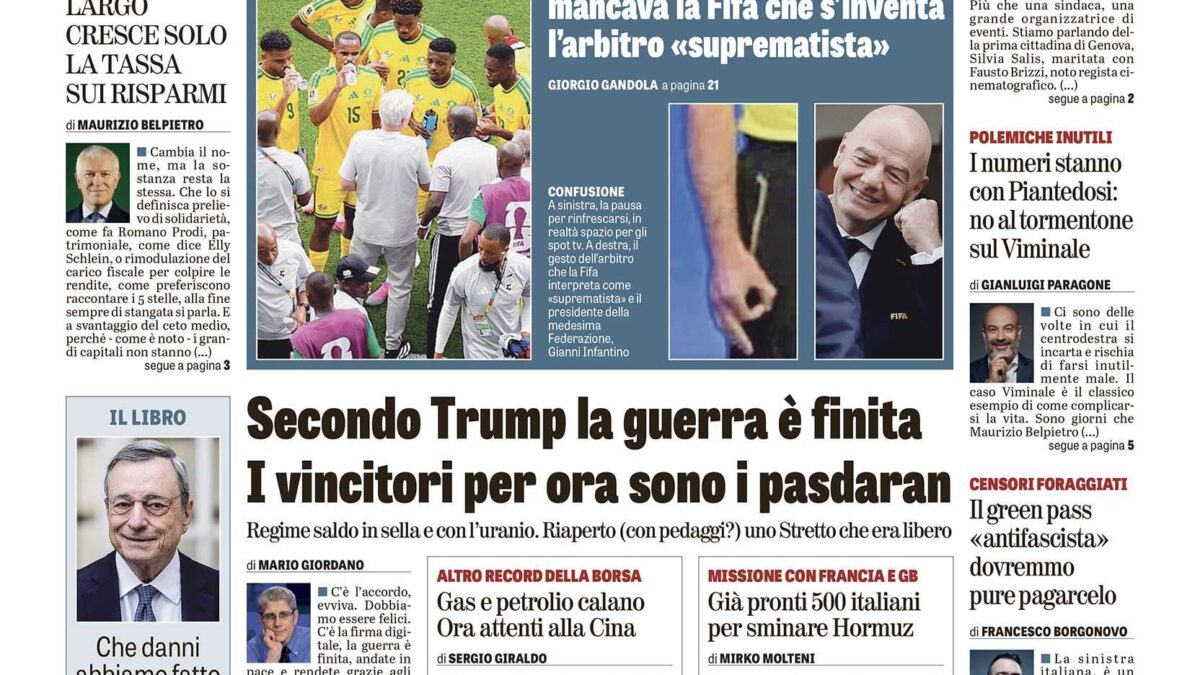 Oggi in edicola