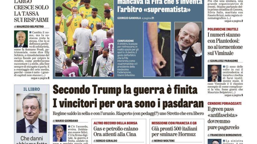 Oggi in edicola