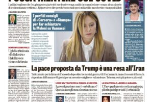 Oggi in edicola