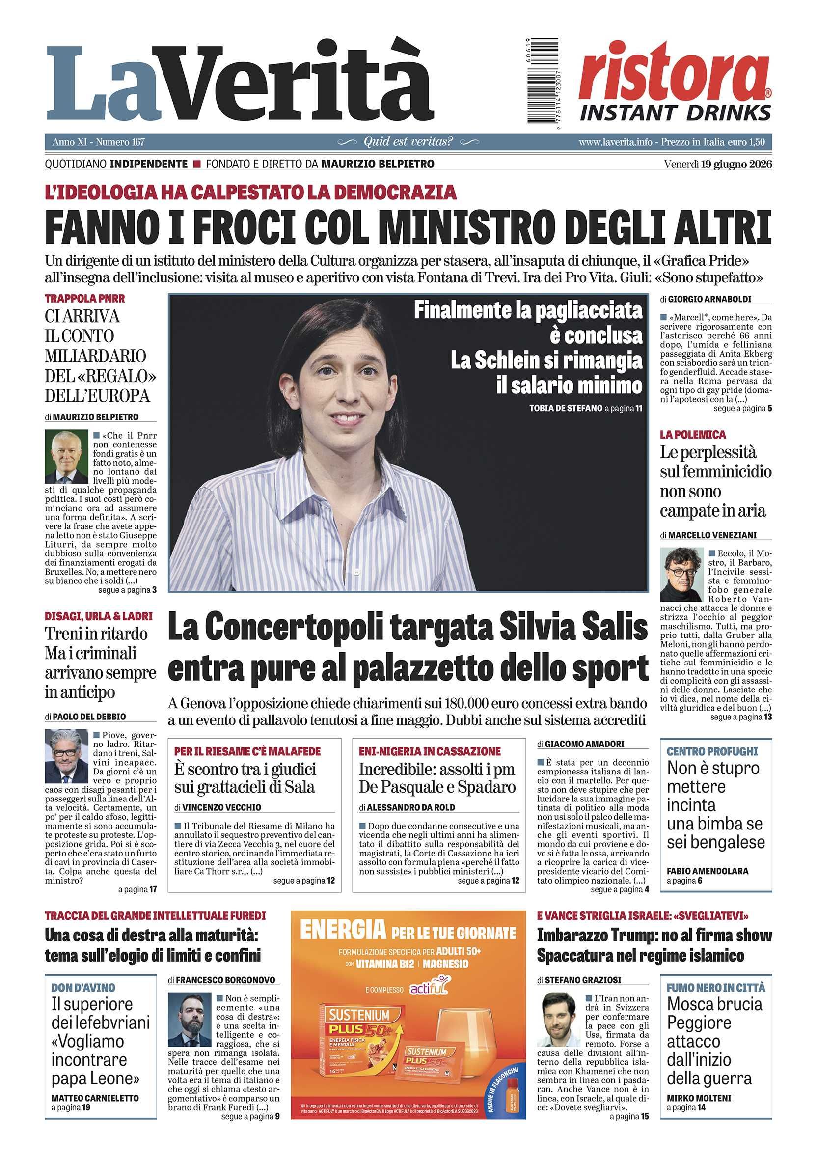 Oggi in edicola