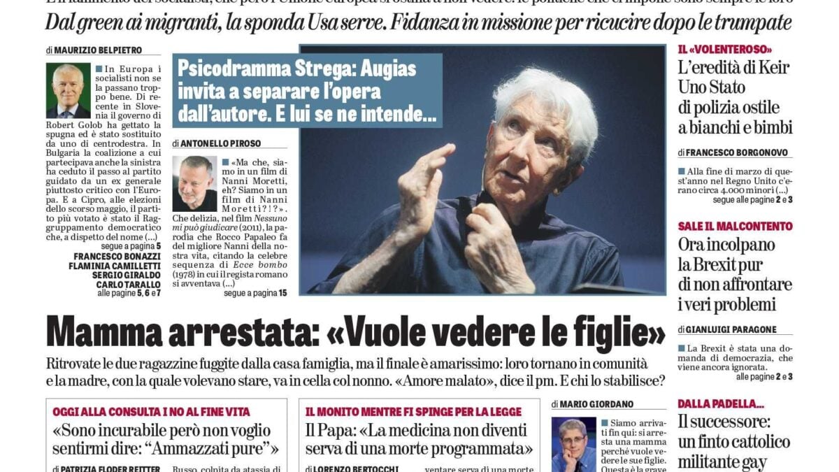 Oggi in edicola
