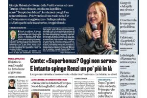 Oggi in edicola