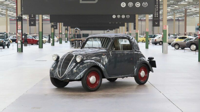 La «Topolino» del 1936 all'Heritage Hub di Stellantis (Stellantis Media)