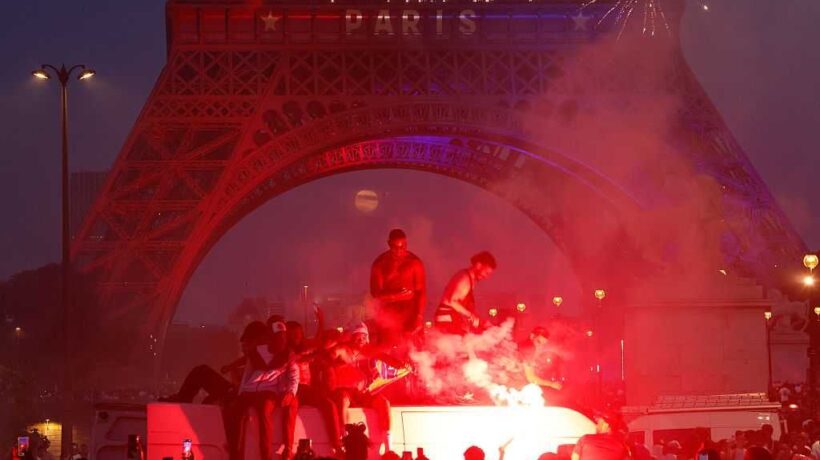 Così festeggiano la Champions le seconde generazioni francesi. A Trento  magrebini con l’ascia
