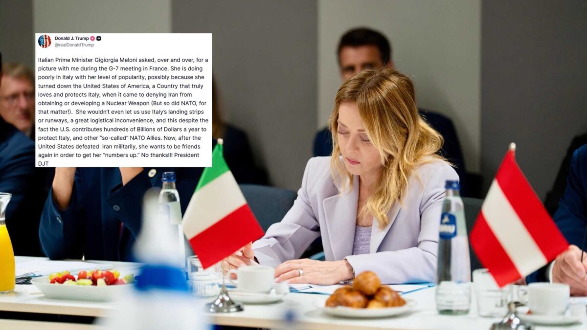 Trump insiste, Meloni lo zittisce: «L’Italia è una nazione sovrana»
