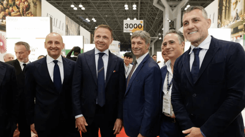 Vieri porta il Made in Italy a New York: «Il nostro cibo è il migliore al mondo»