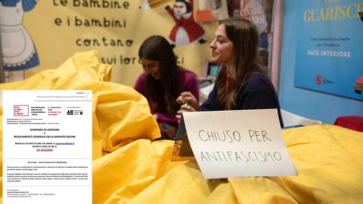 Non esistono più limiti al ridicolo del patentino antifascista per editori