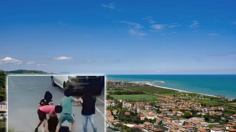 Difende la figlia dai maranza molesti e viene massacrato a calci e pugni