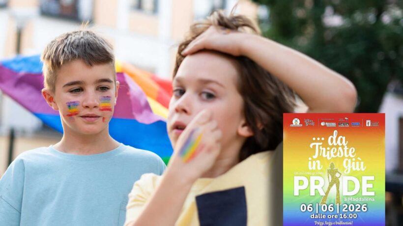 Illustrazioni erotiche al gay pride per bimbi