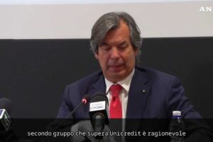 Intesa-Mps, Messina: «Pronti ad andare fino in fondo»