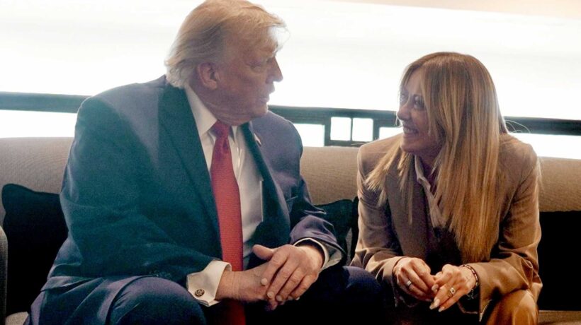 Trump farnetica su Meloni: «Ha implorato per una foto». Lei: «L’Italia non supplica»
