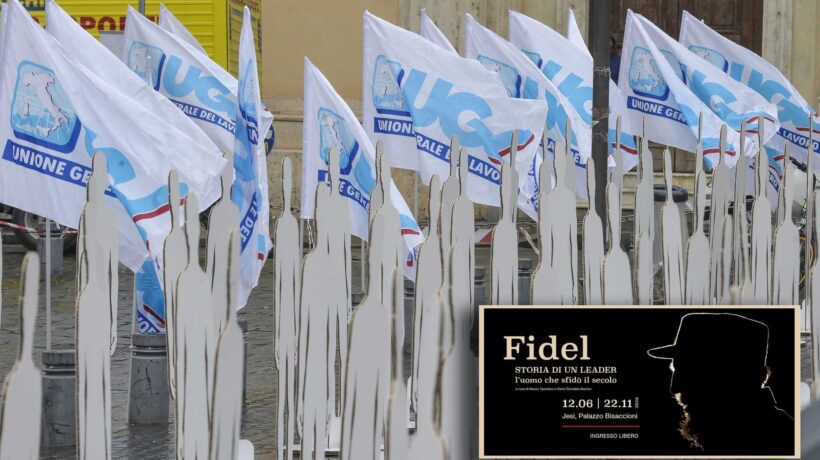 L’ipocrisia rossa esalta Fidel e respinge l’Ugl