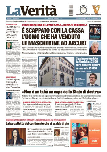 Oggi in edicola