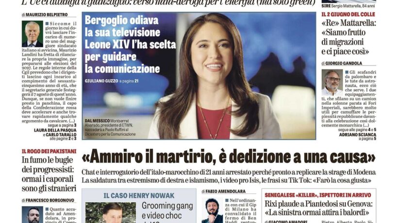 Oggi in edicola