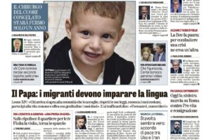 Oggi in edicola
