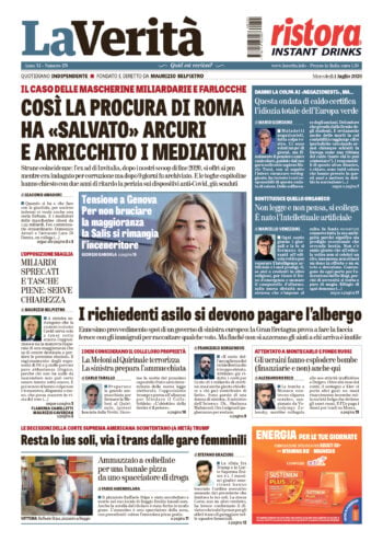 Oggi in edicola