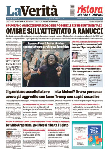 Oggi in edicola