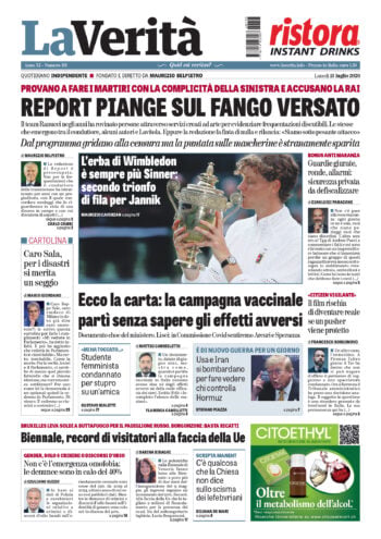 Oggi in edicola