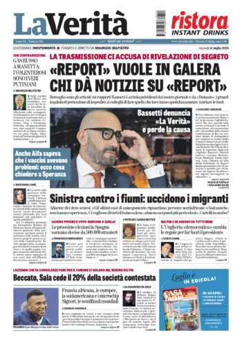 Oggi in edicola