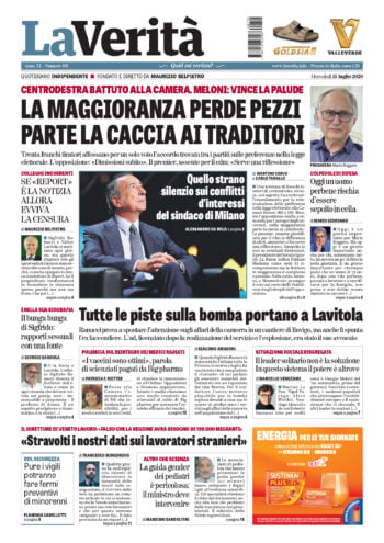Oggi in edicola