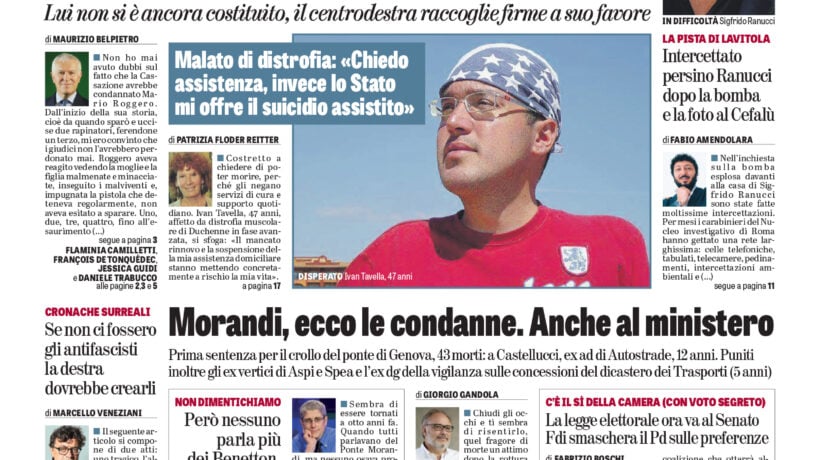 Oggi in edicola