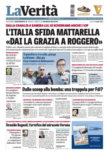 Oggi in edicola