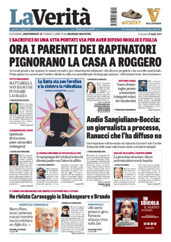Oggi in edicola