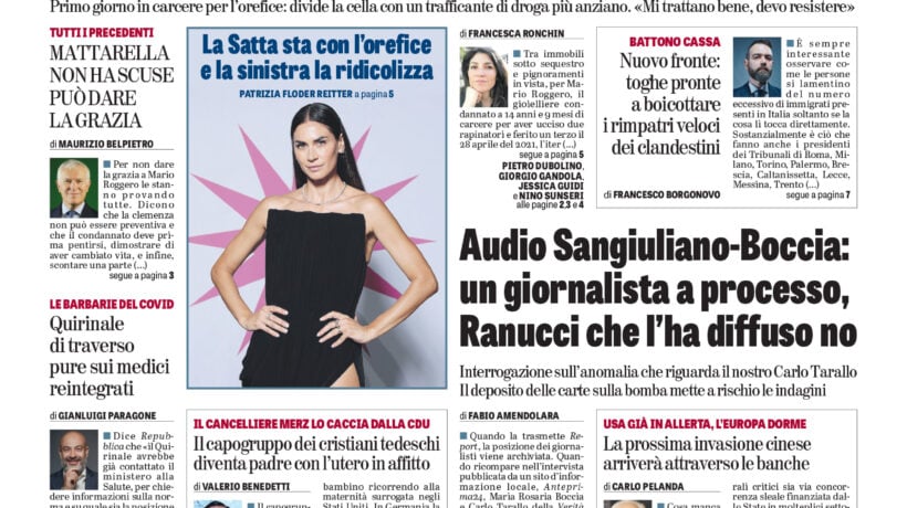 Oggi in edicola