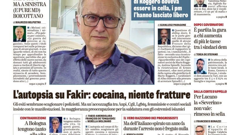 Oggi in edicola