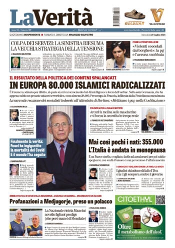 Oggi in edicola