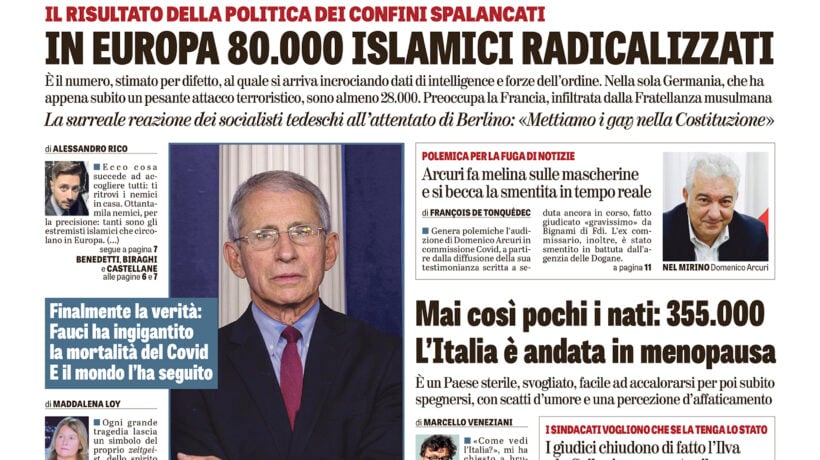Oggi in edicola
