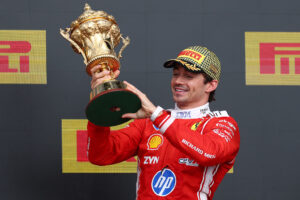 Charles Leclerc Ferrari Gran Premio Silverstone