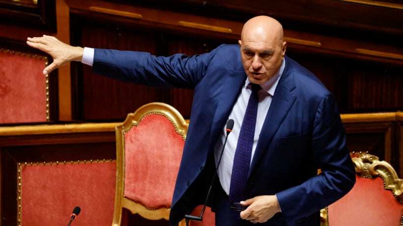 Crosetto smonta il centrosinistra sui soldati nel Golfo: «Avvisato più volte»