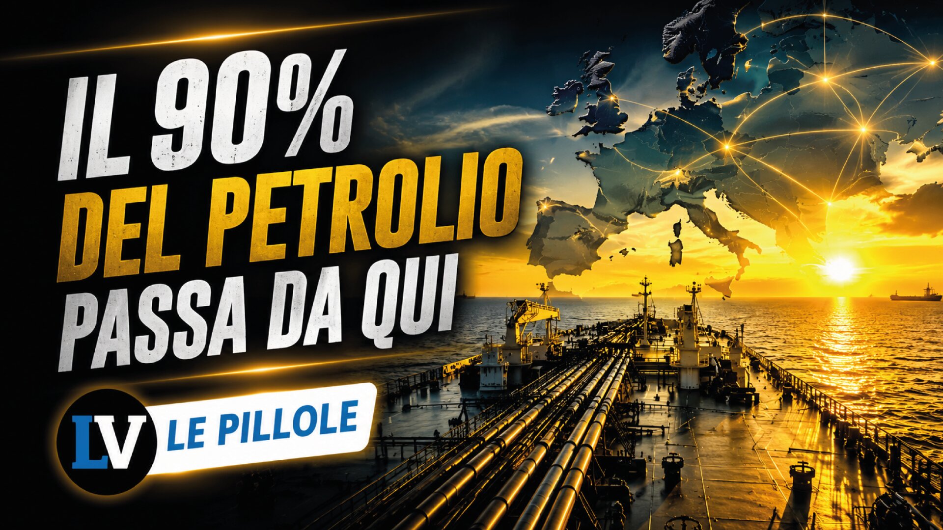 il 90 del petrolio passa da qui da Laverita.info il 90 del petrolio passa da qui