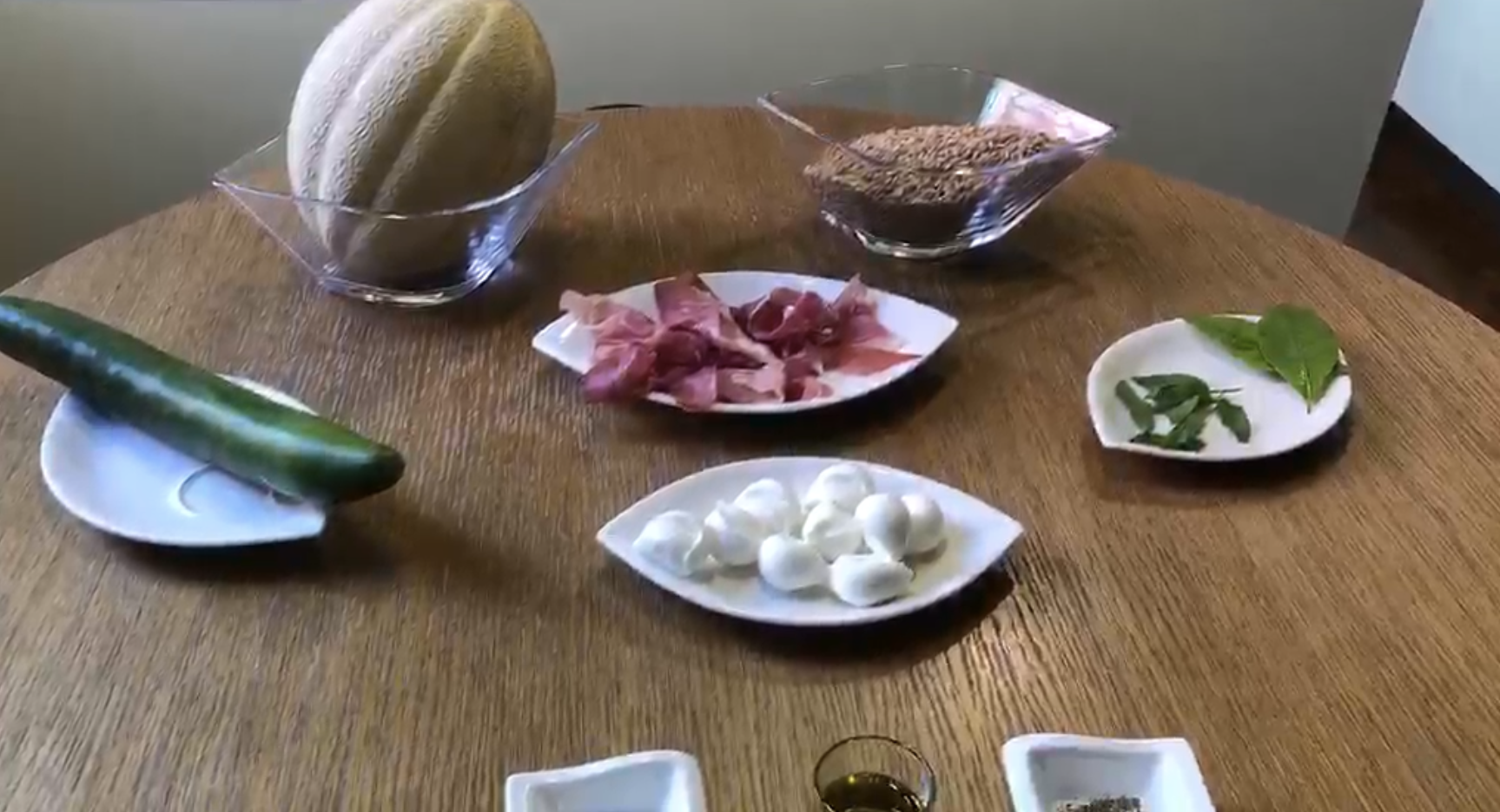 cuciniamo insieme farro con melone e prosciutto da Laverita.info cuciniamo insieme farro con melone e prosciutto