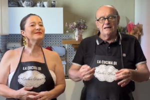 Cuciniamo insieme | Crostata di crema e amarene