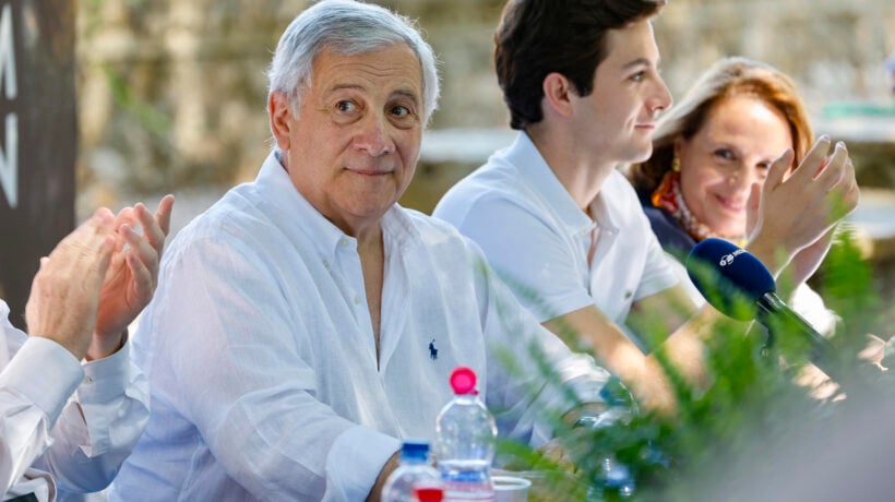 tajani italia medio oriente pace
