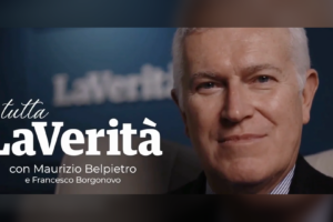 Copertina della serie «Tutta La Verità» con Maurizio Belpietro e Francesco Borgonovo