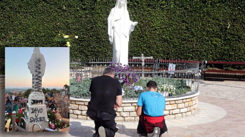 Profanazione e fiamme a Medjugorje. Preso un drogato polacco convertito
