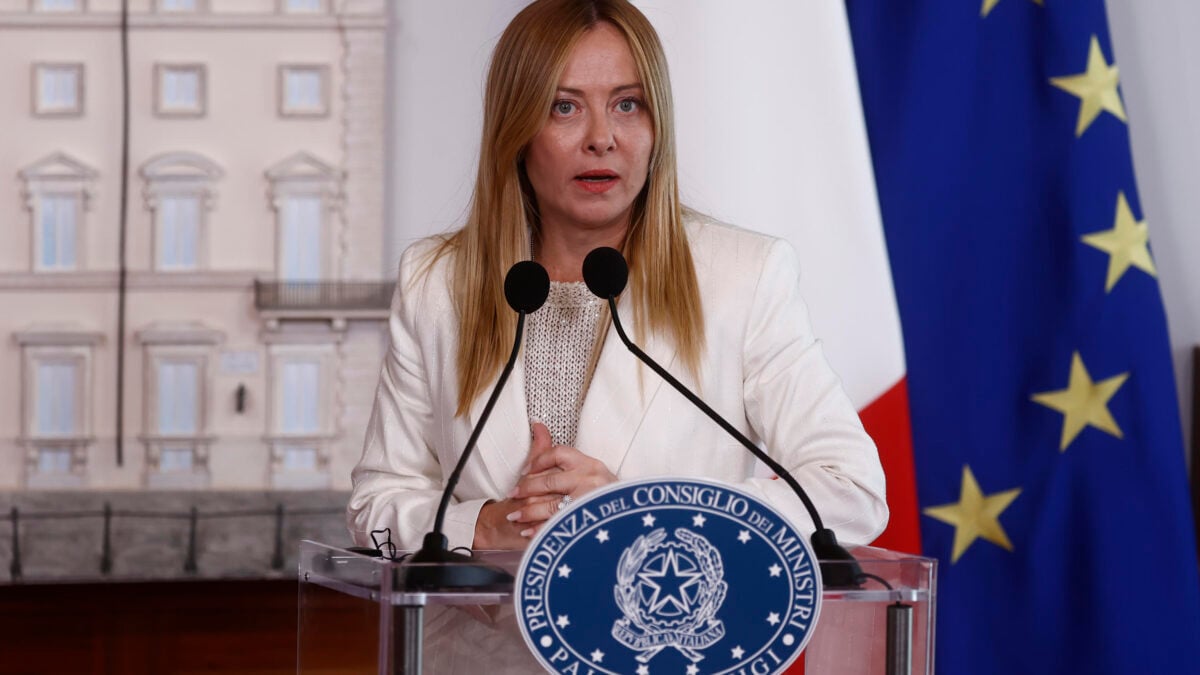 meloni sinistra odio polizia