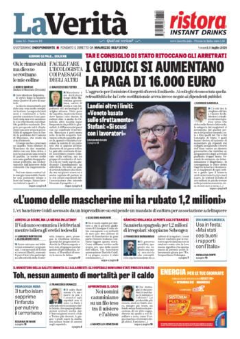 Oggi in edicola