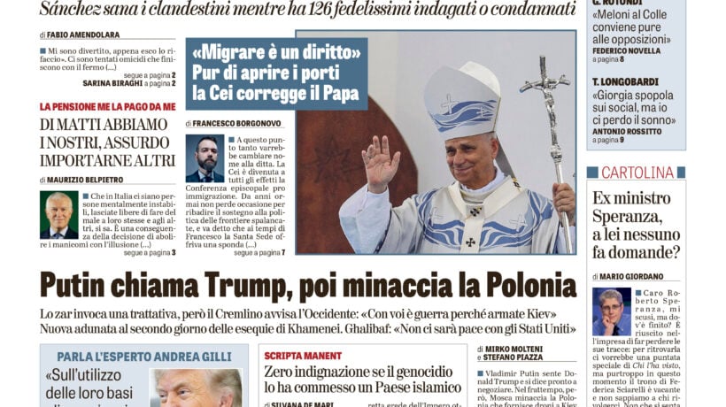 Oggi in edicola