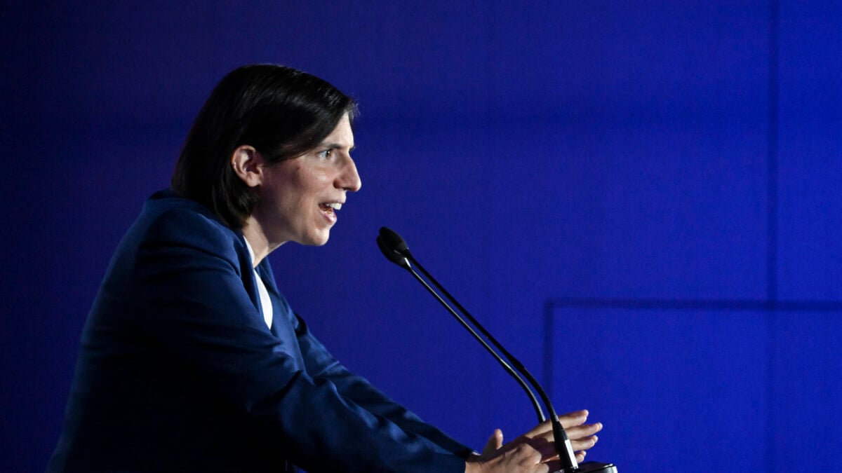 Il segretario del Pd Elly Schlein