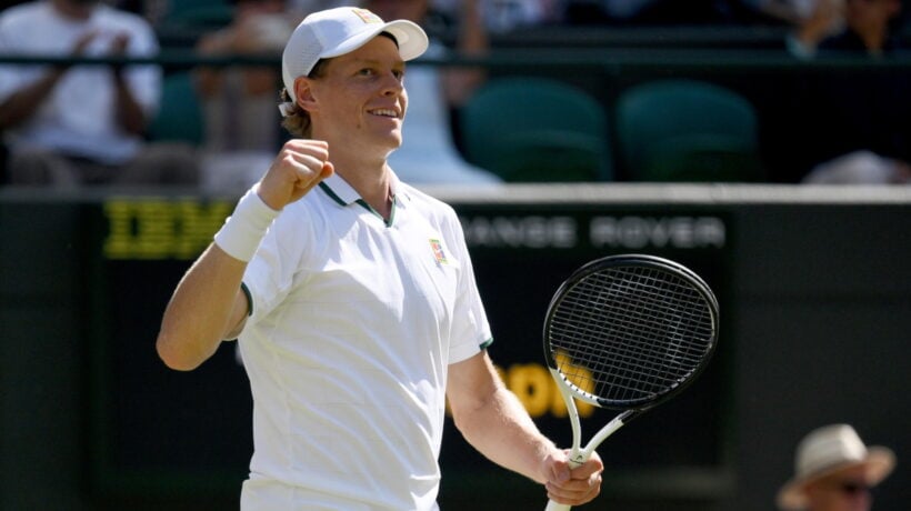 Sinner batte Struff e torna in semifinale a Wimbledon