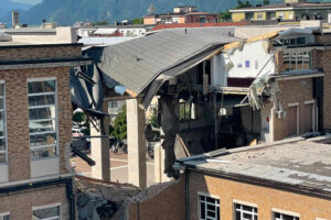 crollo tribunale bolzano