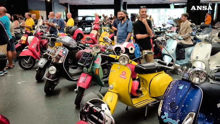 «Vespa, 80 anni e non sentirli». A Torino il raduno dei collezionisti