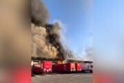 Milano, il video del maxi incendio nel deposito Brt in Bovisa
