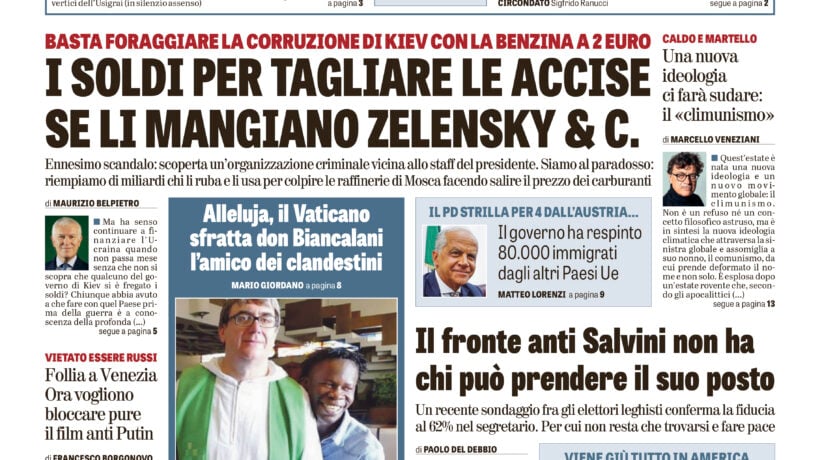 Oggi in edicola