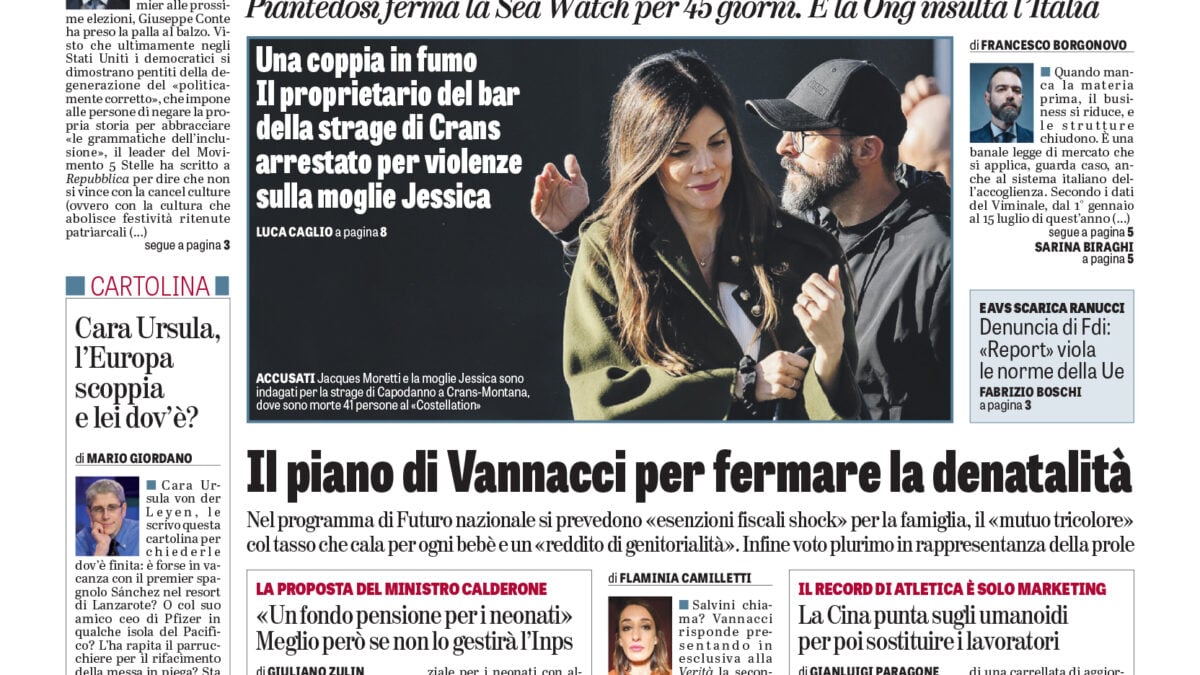 Oggi in edicola